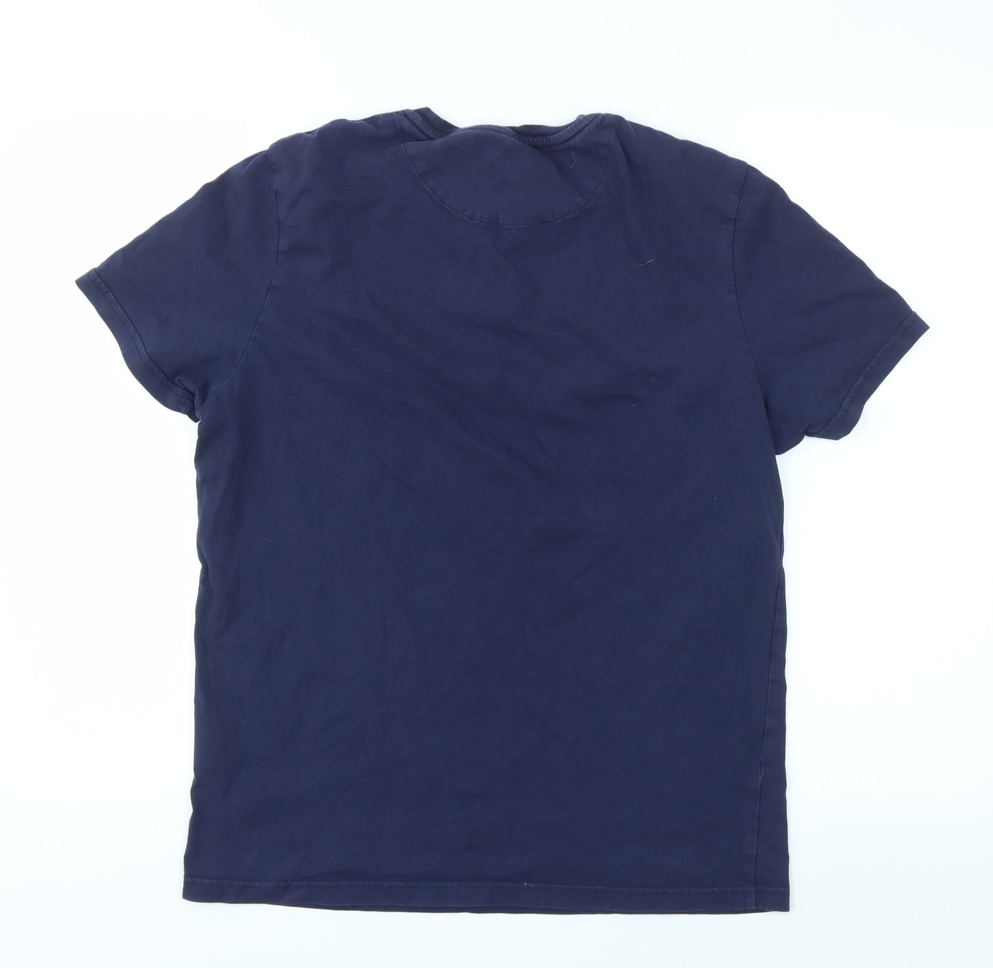 Lyle & Scott Mens Blue    T-Shirt Size M
