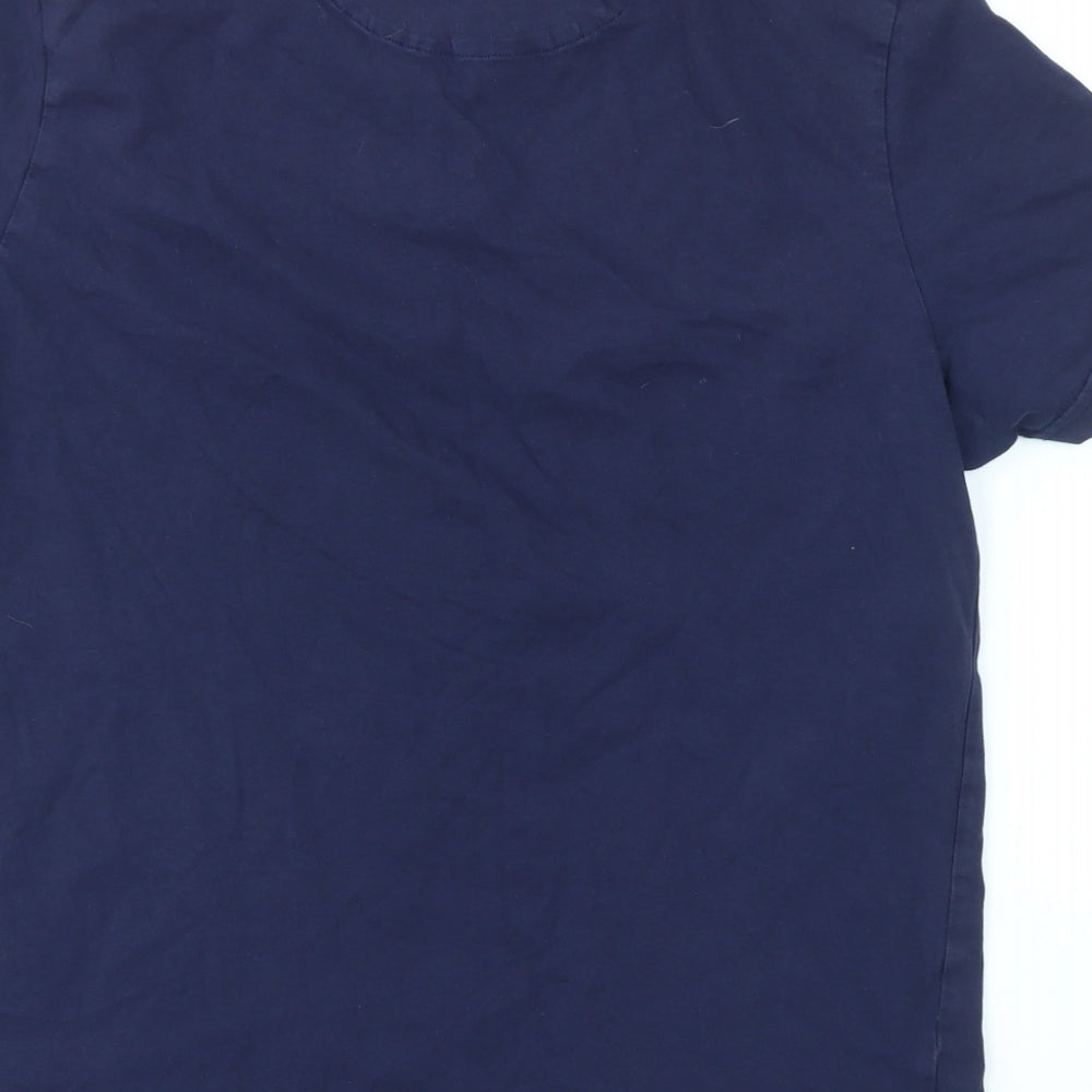 Lyle & Scott Mens Blue    T-Shirt Size M