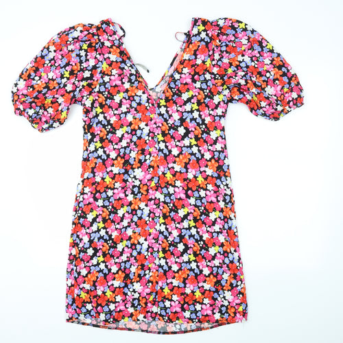 George Womens Multicoloured Floral  Fit & Flare  Size 8