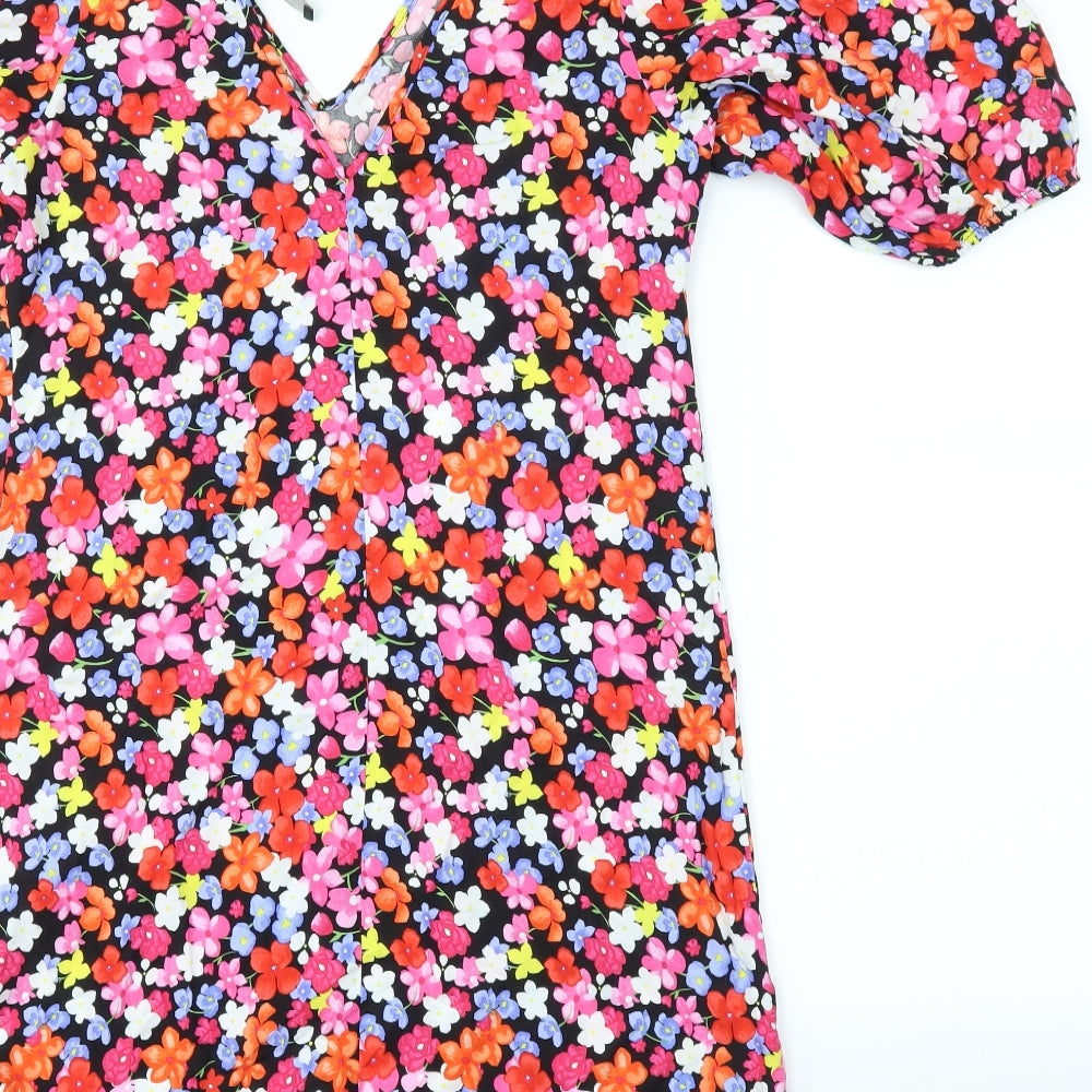 George Womens Multicoloured Floral  Fit & Flare  Size 8