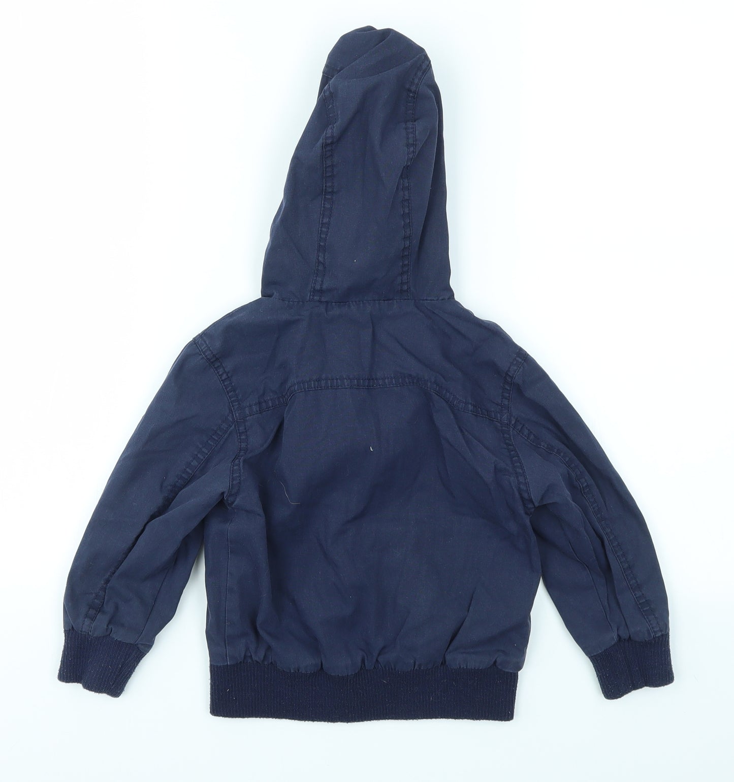 George Boys Blue   Basic Coat Coat Size 2 Years