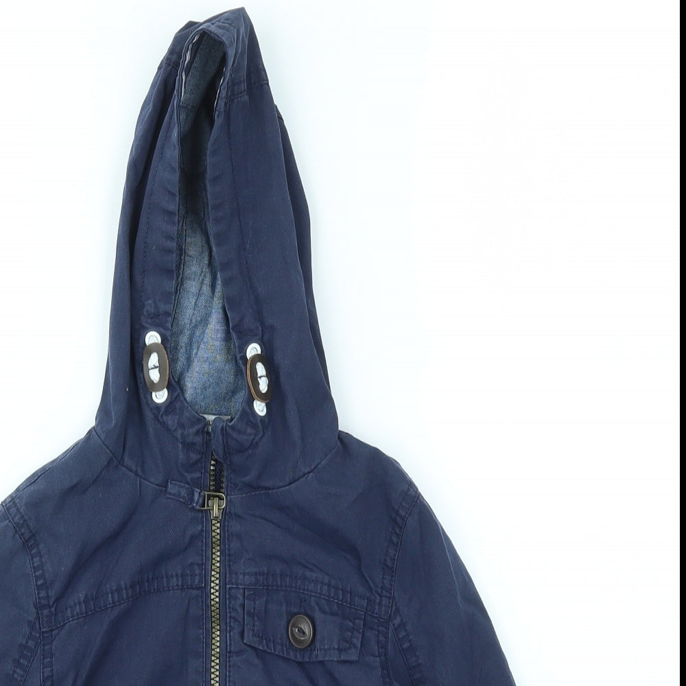 George Boys Blue   Basic Coat Coat Size 2 Years
