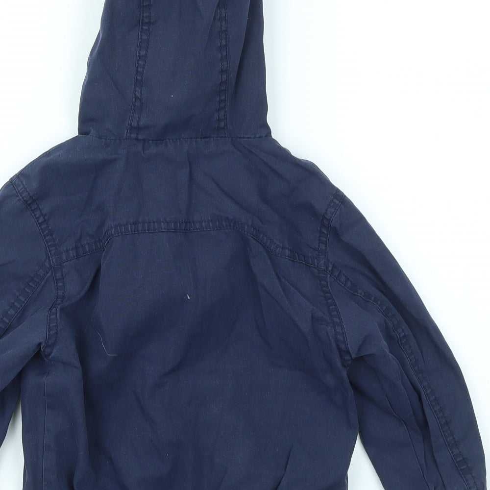 George Boys Blue   Basic Coat Coat Size 2 Years
