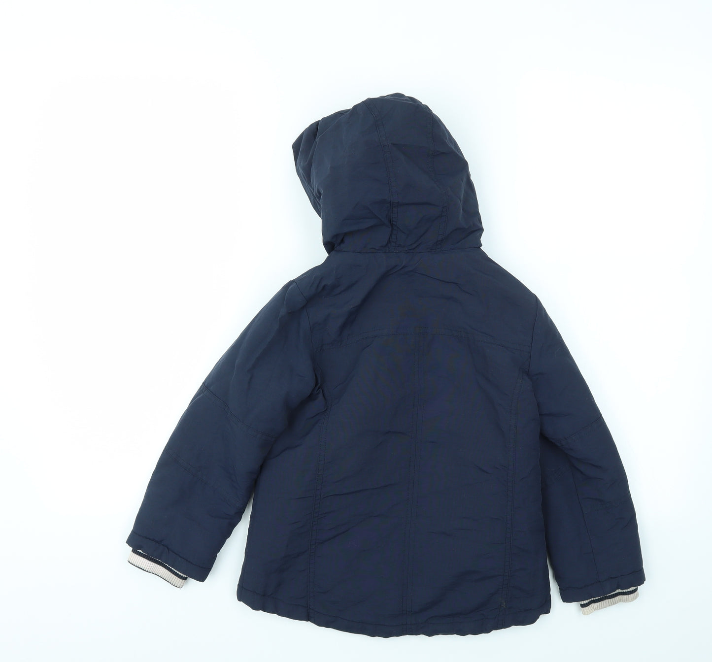 NEXT Girls Blue   Basic Coat Coat Size 5 Years