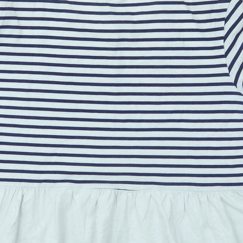 SINSAY Girls Multicoloured Striped  Basic Polo Size L