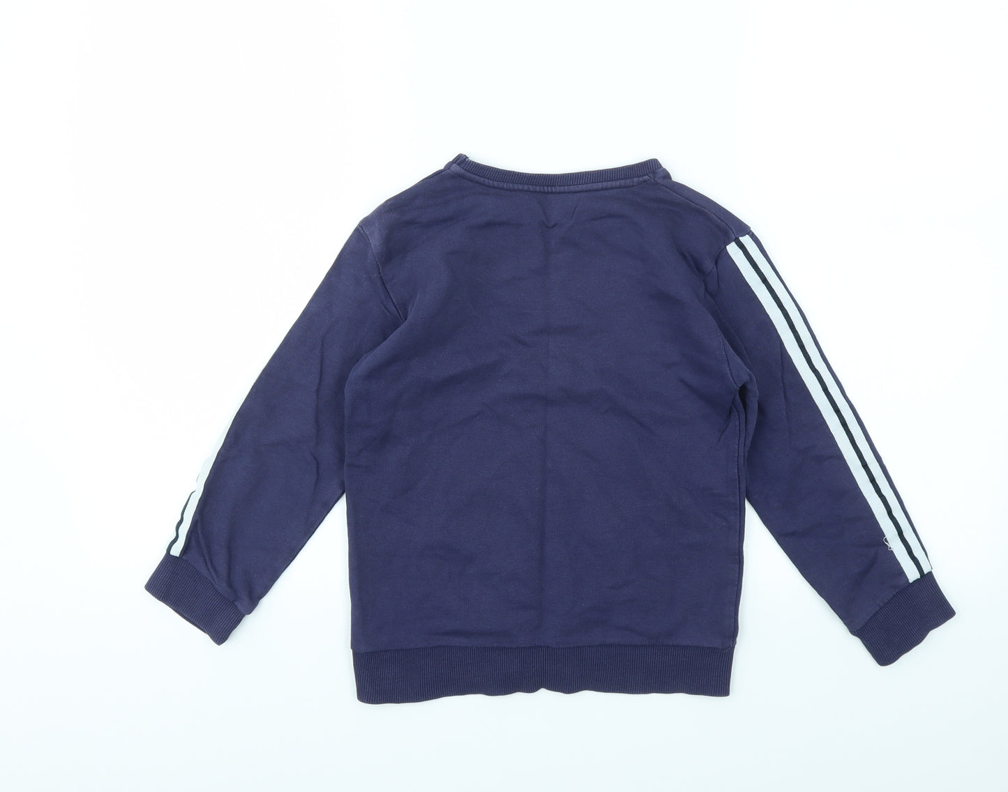 Primark Boys Blue   Pullover Jumper Size 7-8 Years