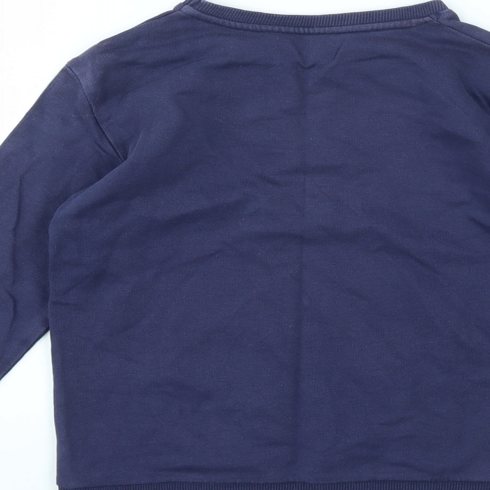 Primark Boys Blue   Pullover Jumper Size 7-8 Years