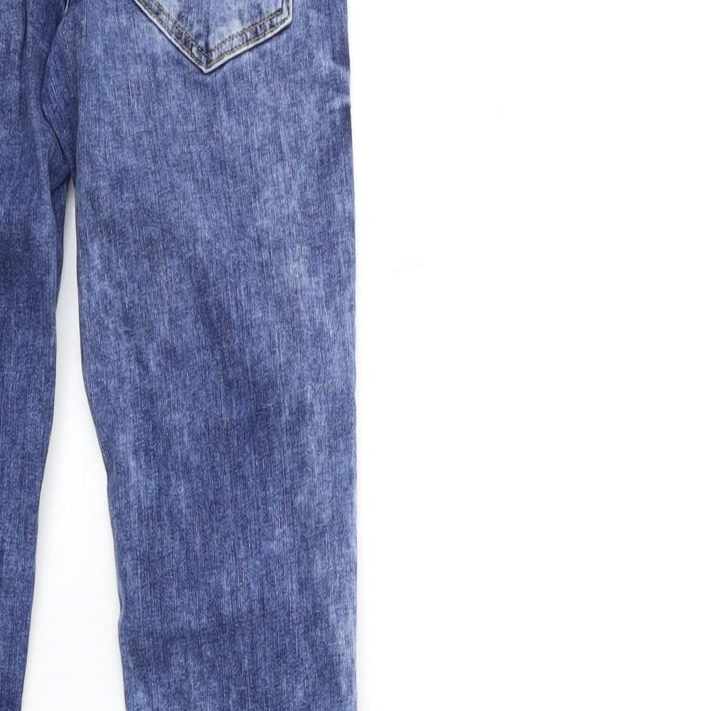 H&M Womens Blue  Denim Skinny Jeans Size 26 in L32 in