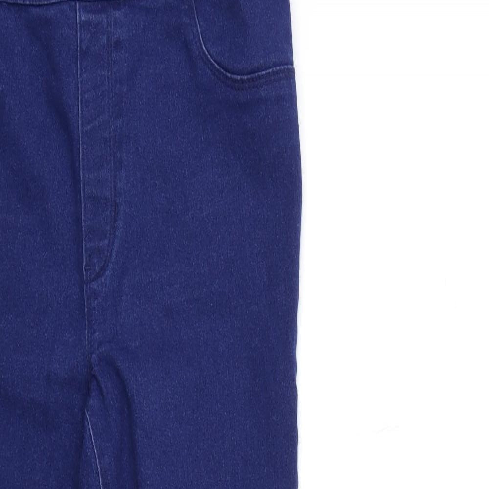 George Womens Blue  Denim Jegging Jeans Size 8 L28 in