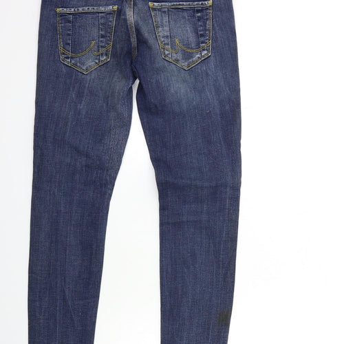FOR EVERYDAY Womens Blue  Denim Skinny Jeans Size 27 in L27 in