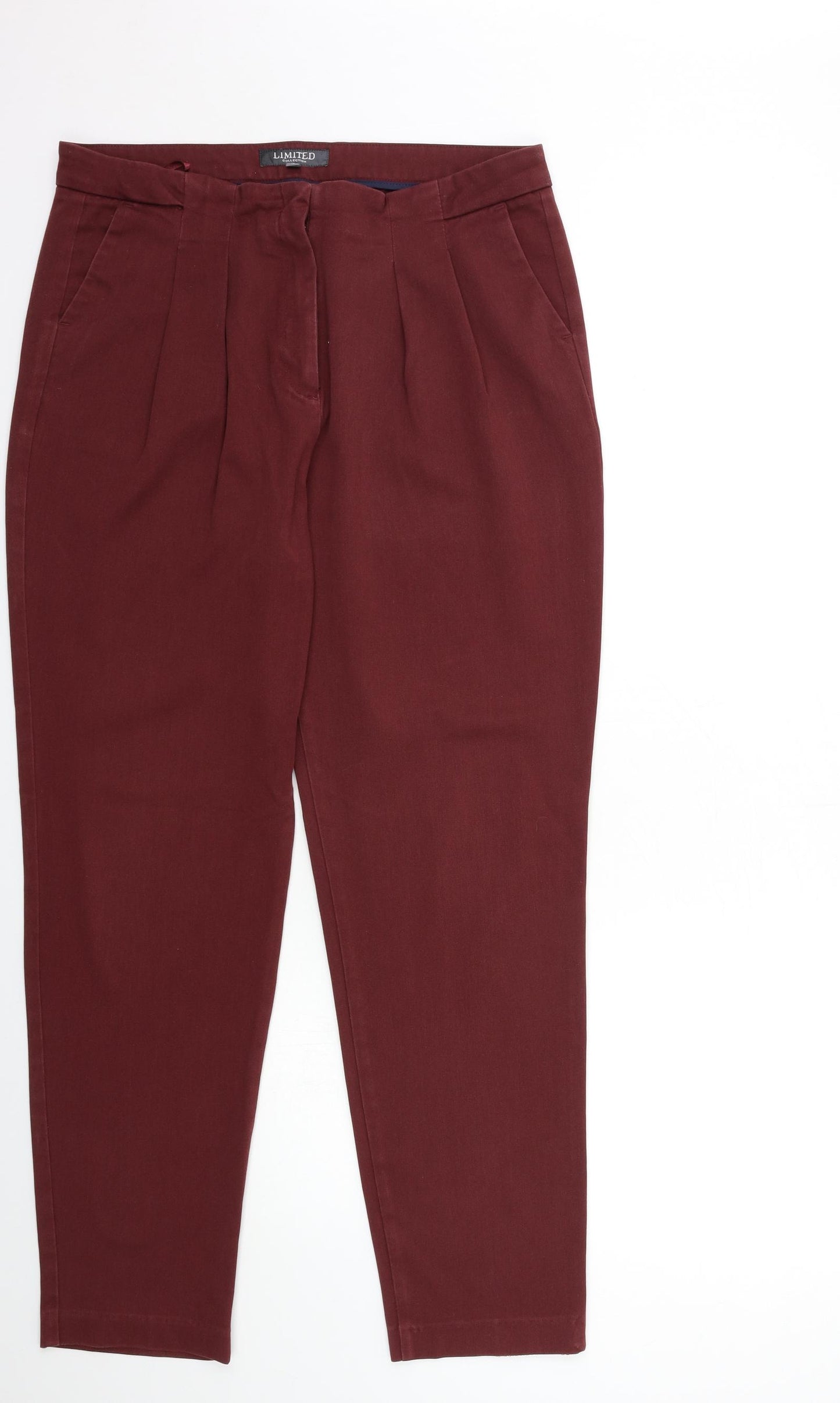 Debenhams Womens Red   Trousers  Size 14 L30 in