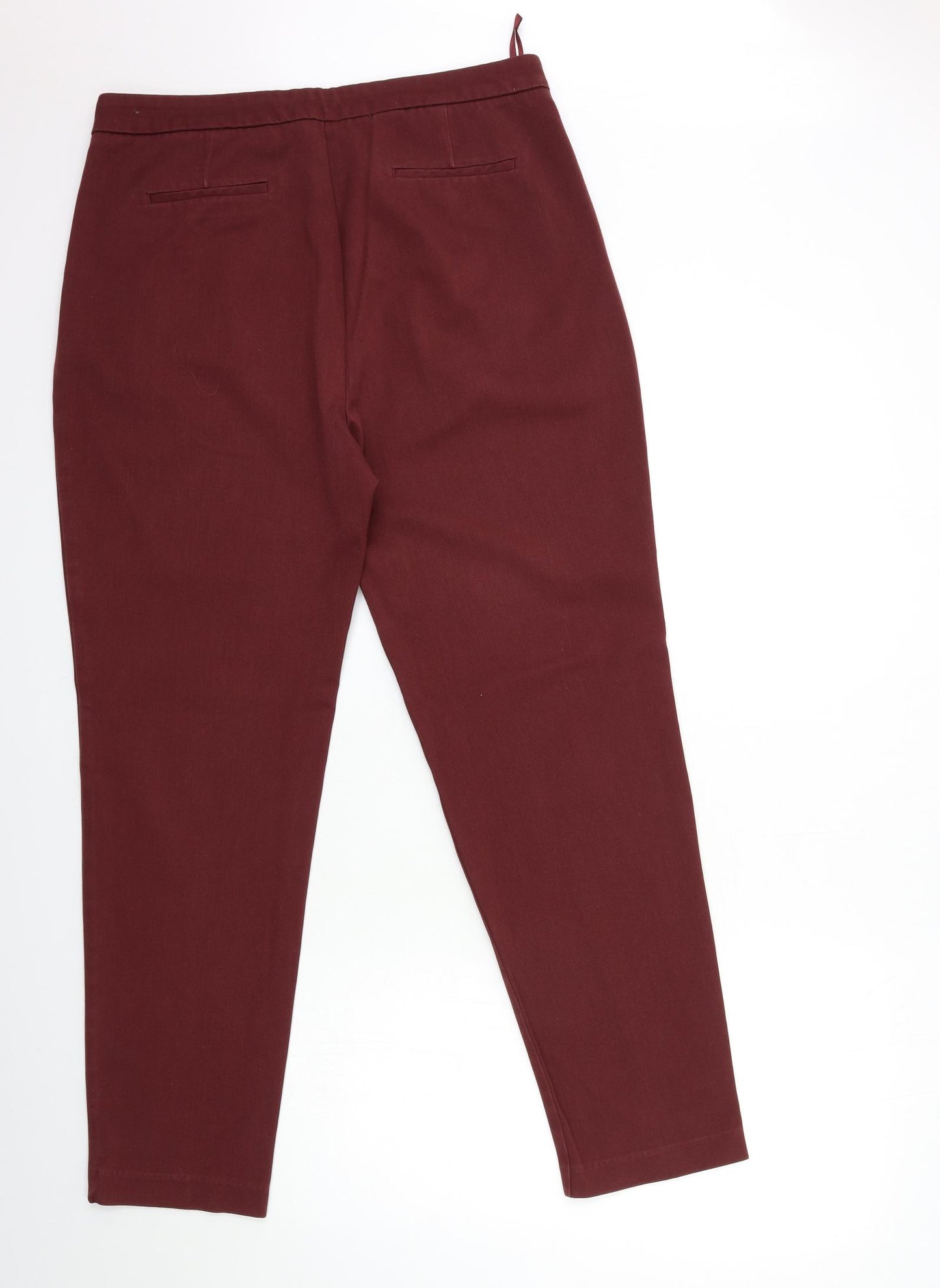 Debenhams Womens Red   Trousers  Size 14 L30 in