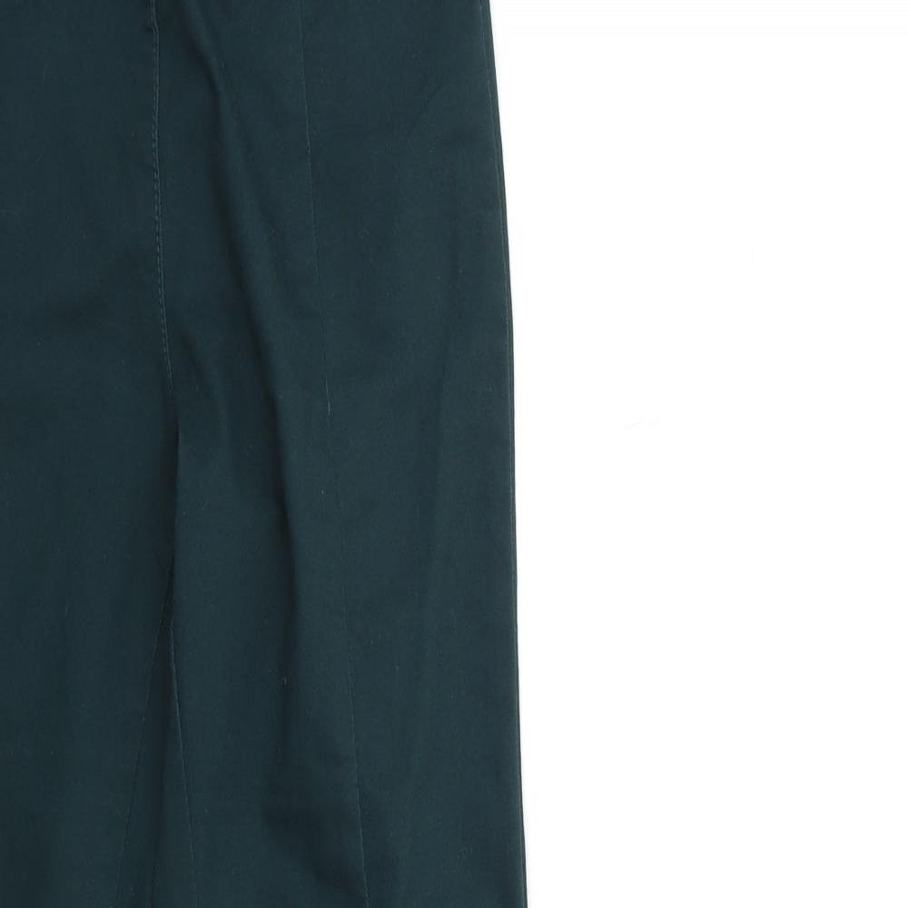 H&M Womens Green   Skinny Jeans Size 10 L29 in