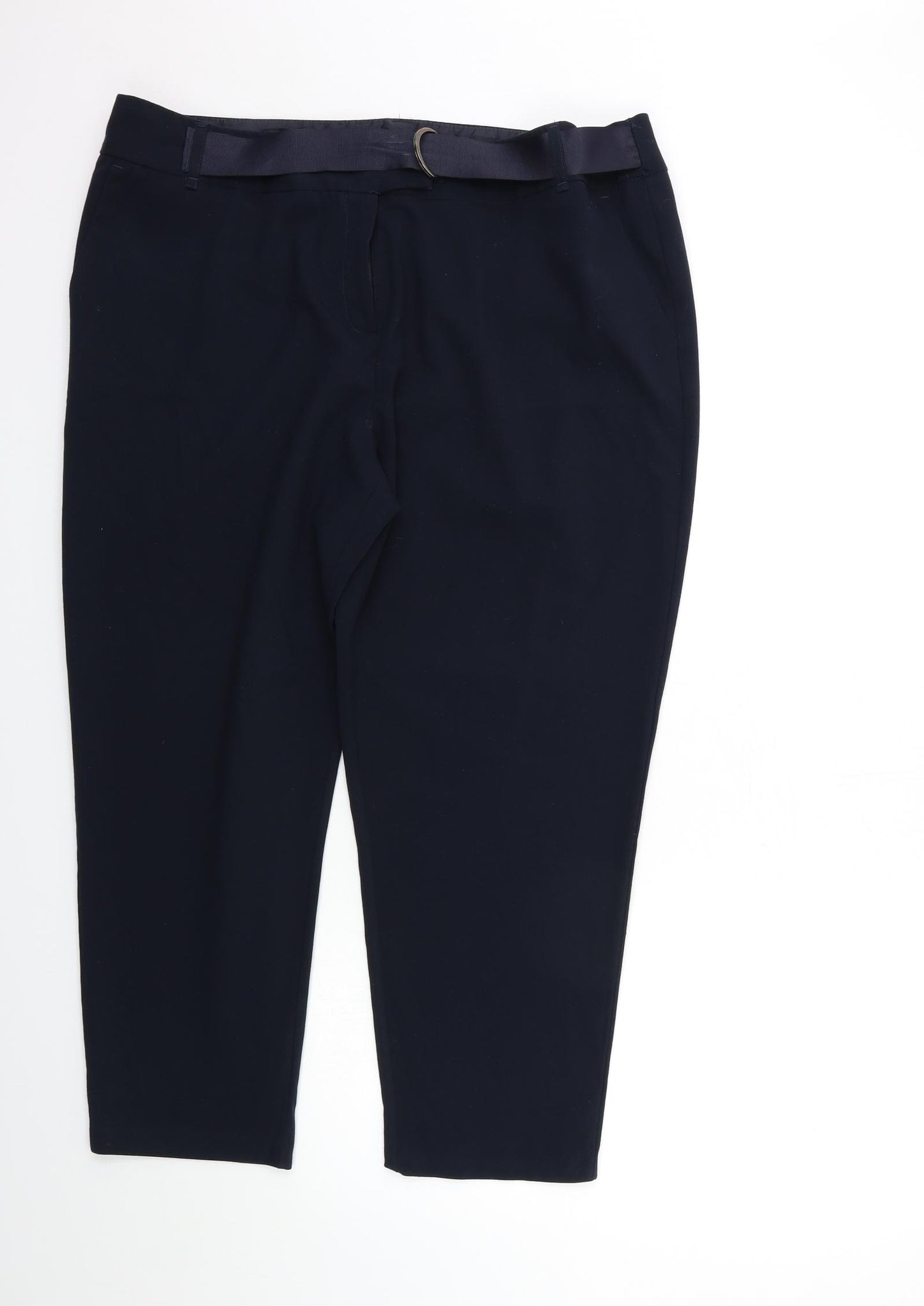 Principles Womens Blue   Trousers  Size 18 L25 in