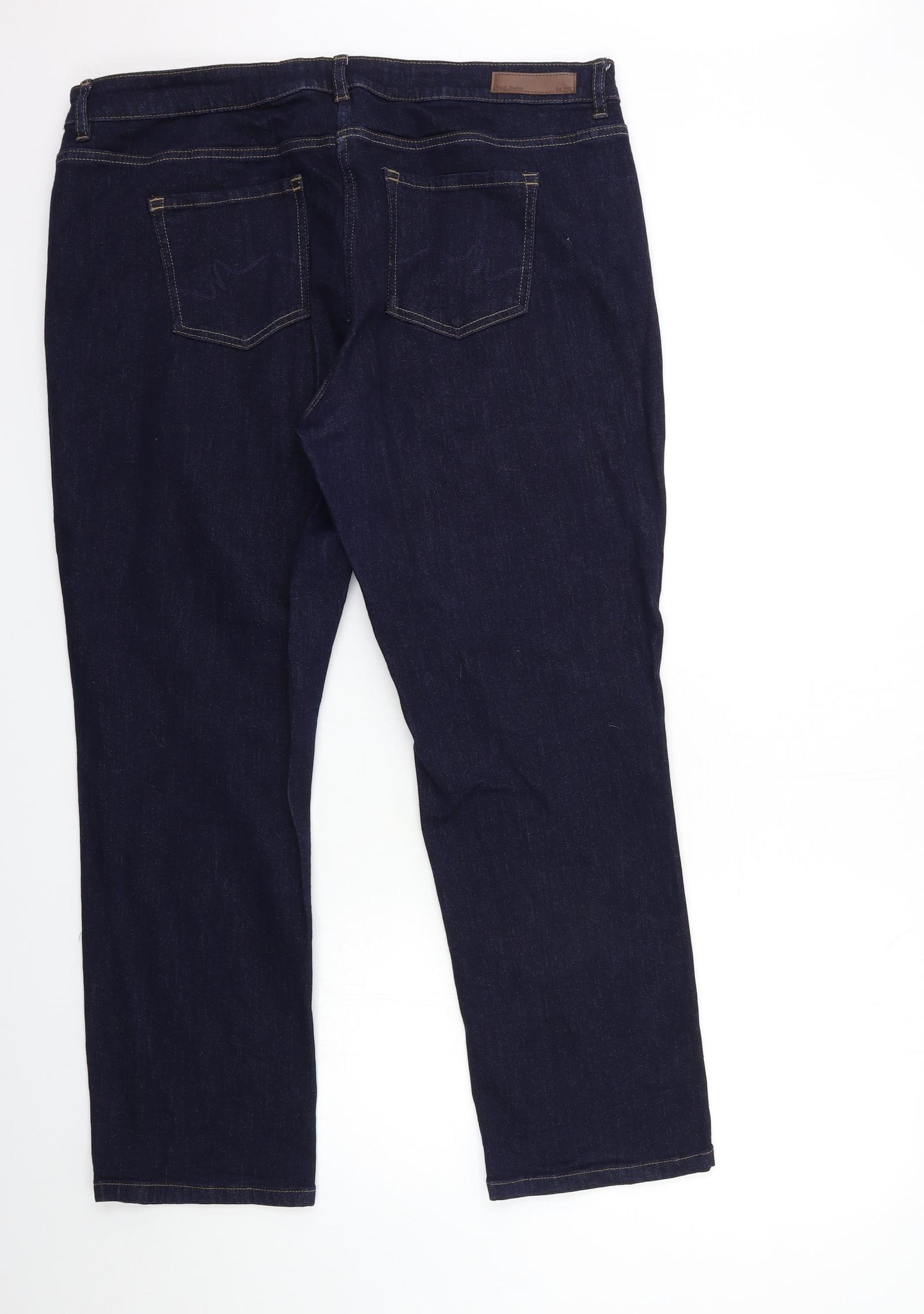 NEXT Womens Blue  Denim Skinny Jeans Size 20 L28 in