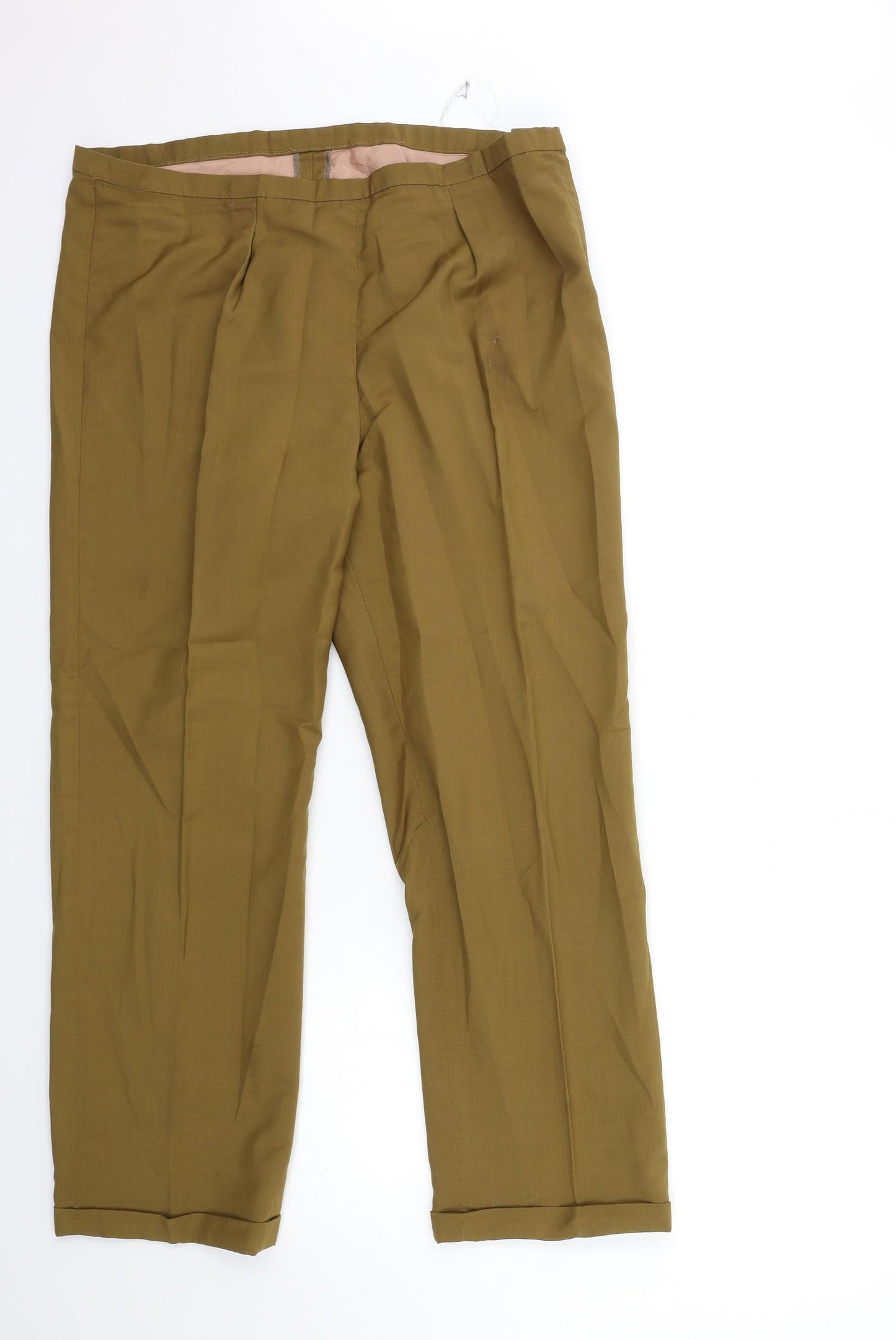 Preworn Womens Brown   Trousers  Size 34 in L29 in