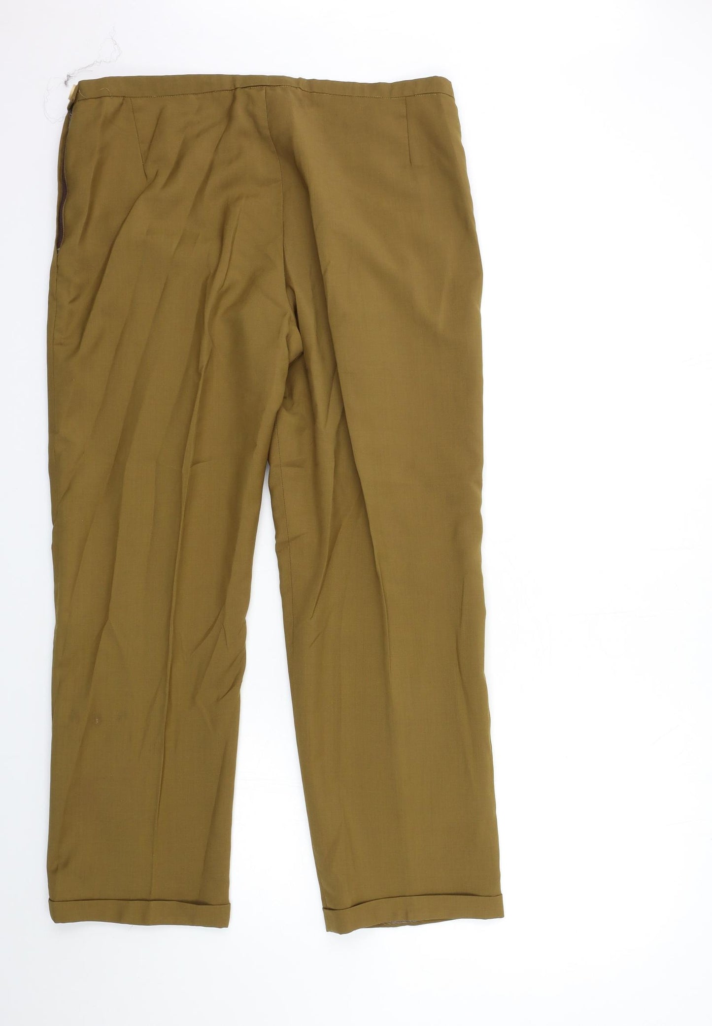 Preworn Womens Brown   Trousers  Size 34 in L29 in
