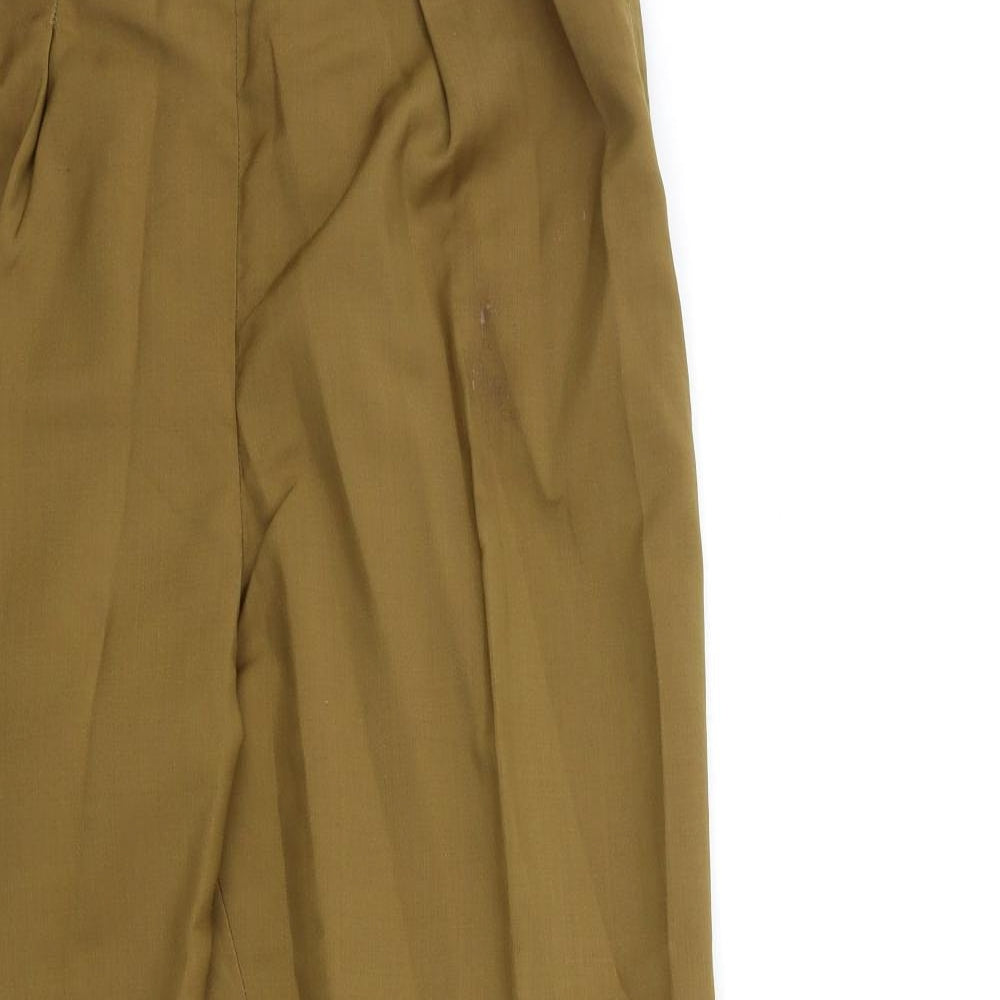 Preworn Womens Brown   Trousers  Size 34 in L29 in