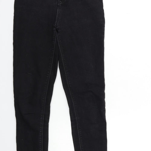 Candy Girls Black  Denim Skinny Jeans Size 13 Years