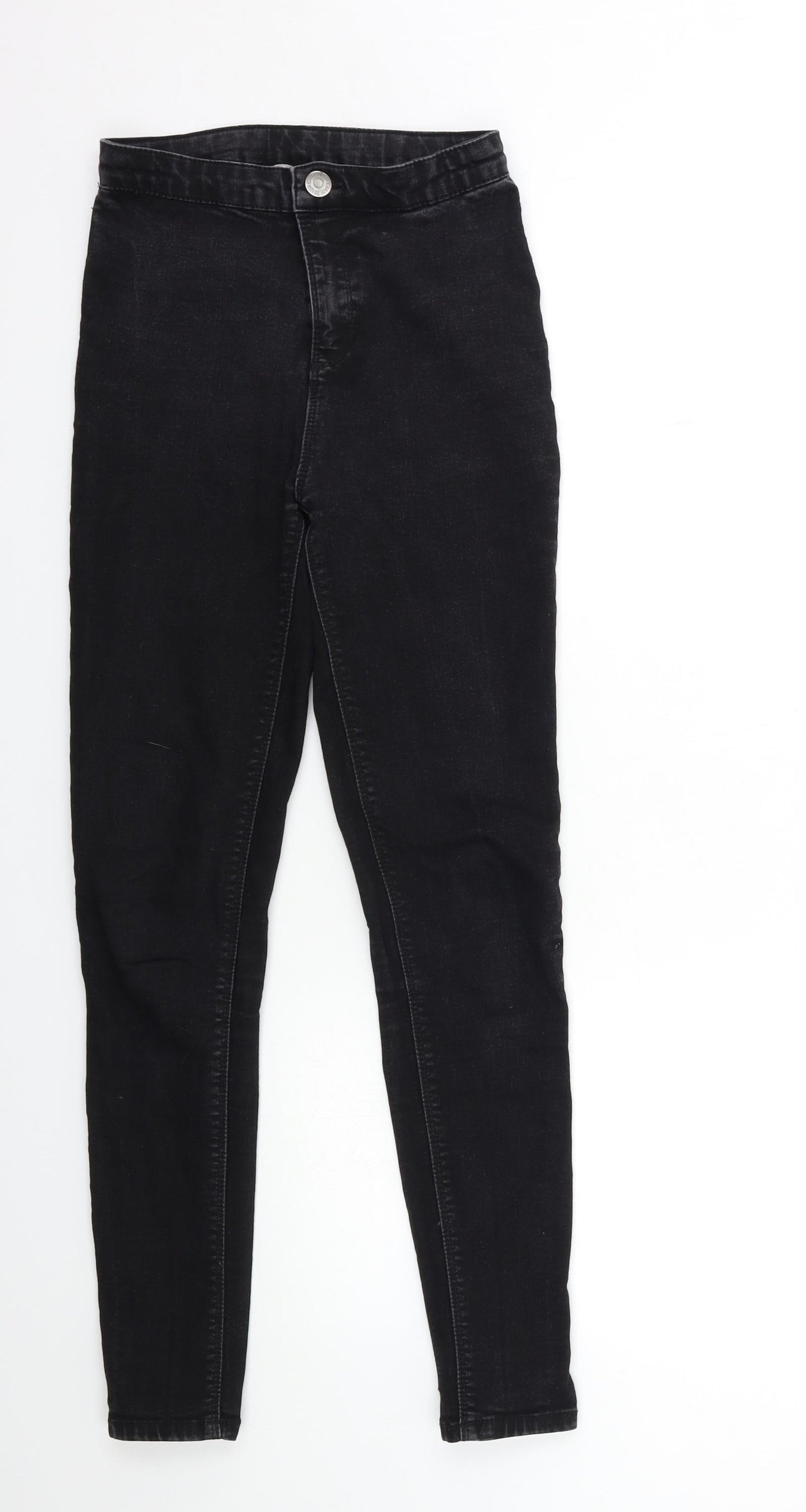Candy Girls Black  Denim Skinny Jeans Size 13 Years