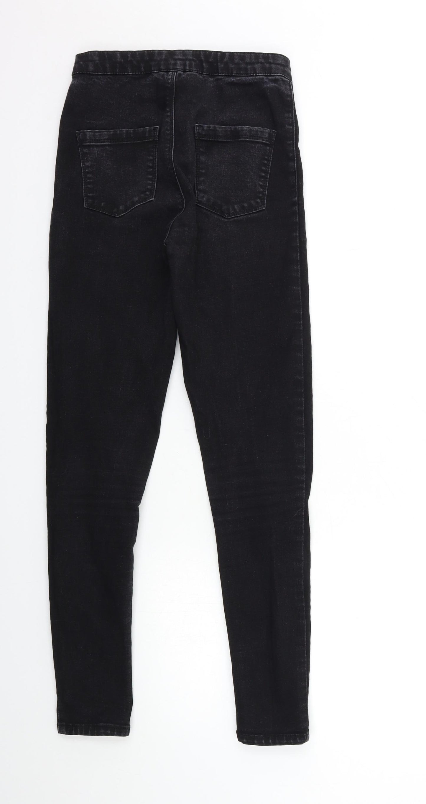 Candy Girls Black  Denim Skinny Jeans Size 13 Years