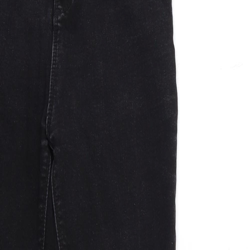 Candy Girls Black  Denim Skinny Jeans Size 13 Years