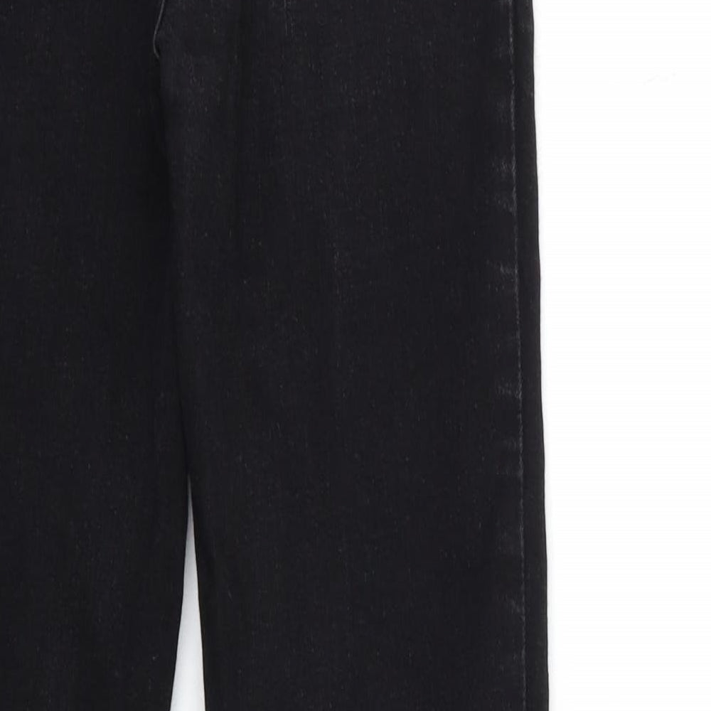 Candy Girls Black  Denim Skinny Jeans Size 13 Years