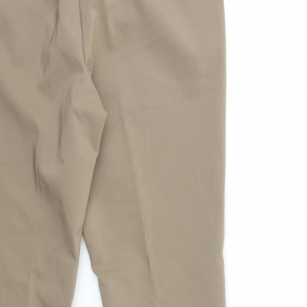 Preworn Womens Beige   Trousers  Size 30 in L28 in