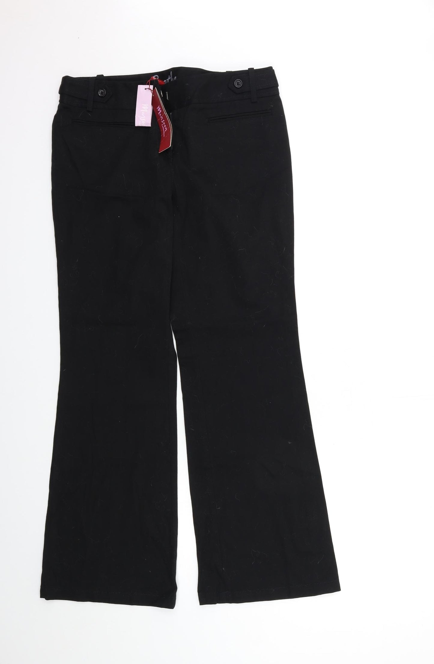 Monsoon Womens Black   Trousers  Size 12 L29 in