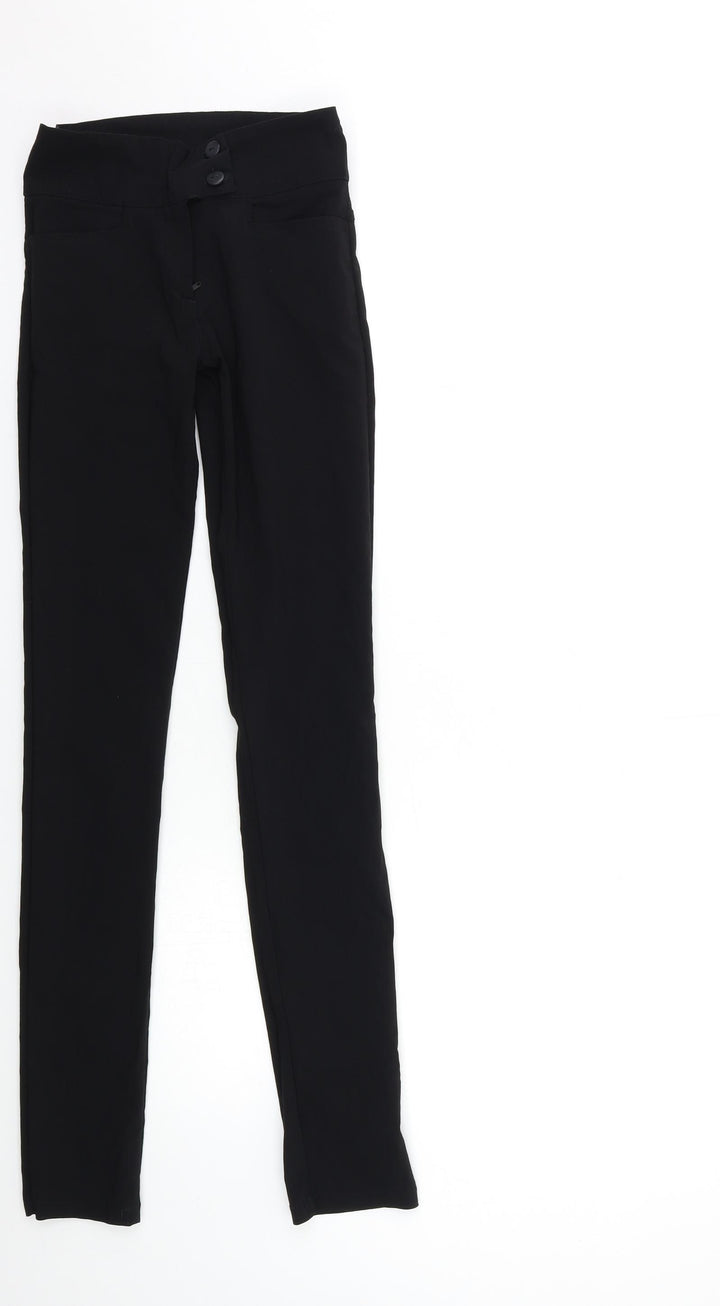 Preworn Womens Black   Skinny Jeans Size 8 L32 in