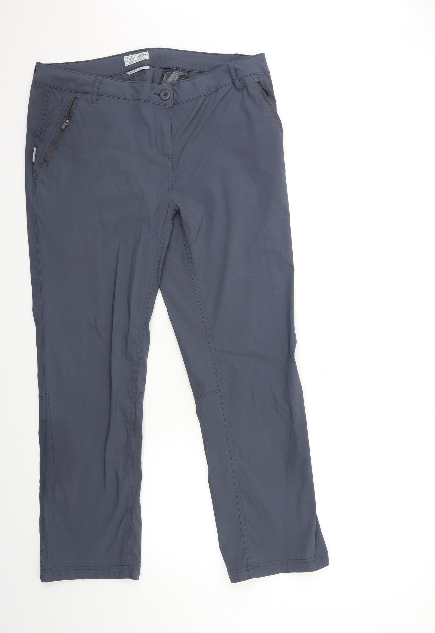 Craghoppers Womens Grey   Cargo Trousers Size 16 L29 in