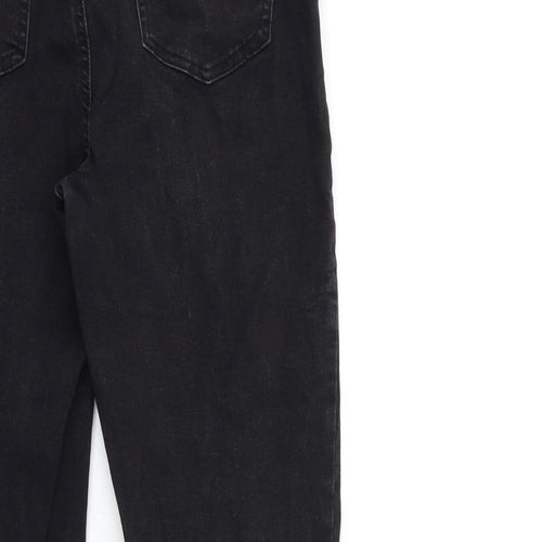 New Look Womens Black  Denim Skinny Jeans Size 12 L25 in