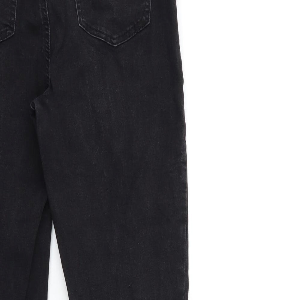 New Look Womens Black  Denim Skinny Jeans Size 12 L25 in