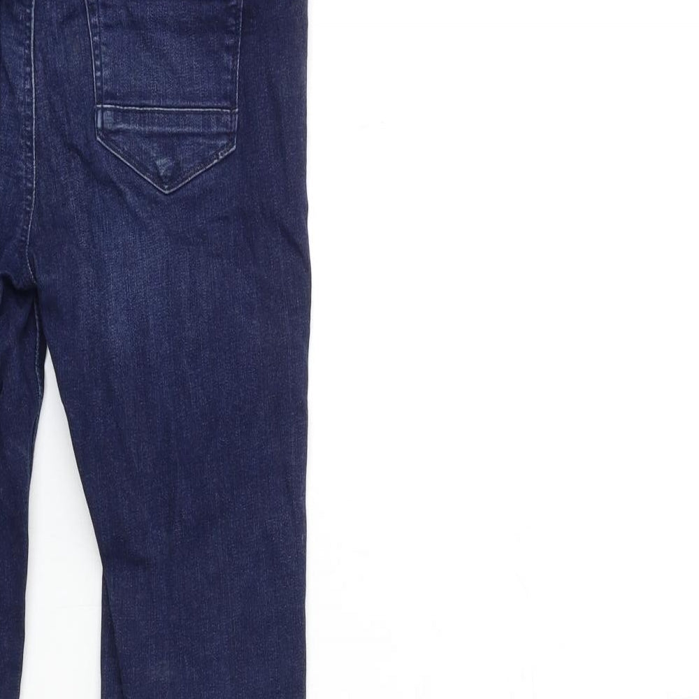 Denim & Co. Womens Blue  Denim Skinny Jeans Size 10 L28 in