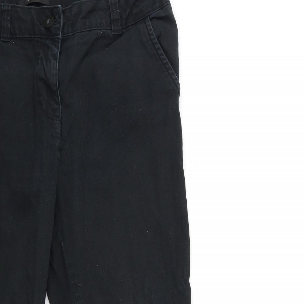 George Womens Black   Trousers  Size 12 L22 in