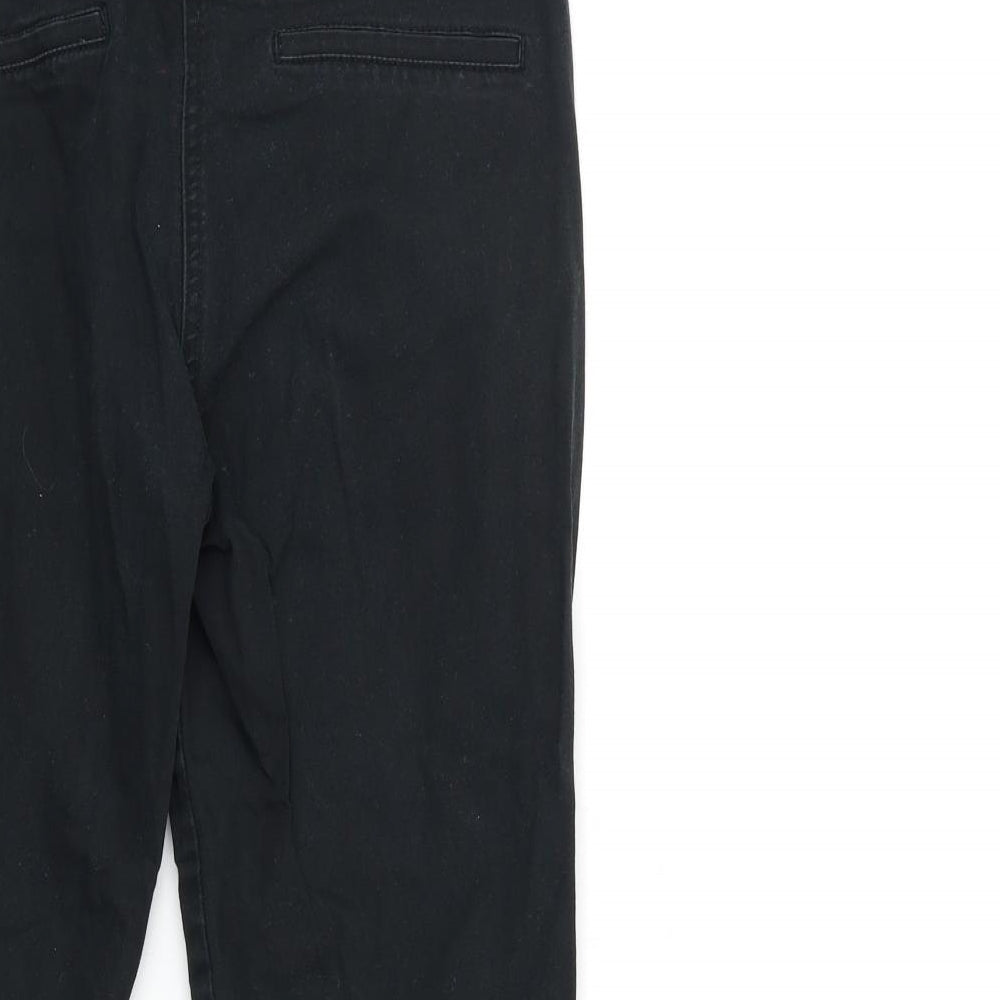 George Womens Black   Trousers  Size 12 L22 in