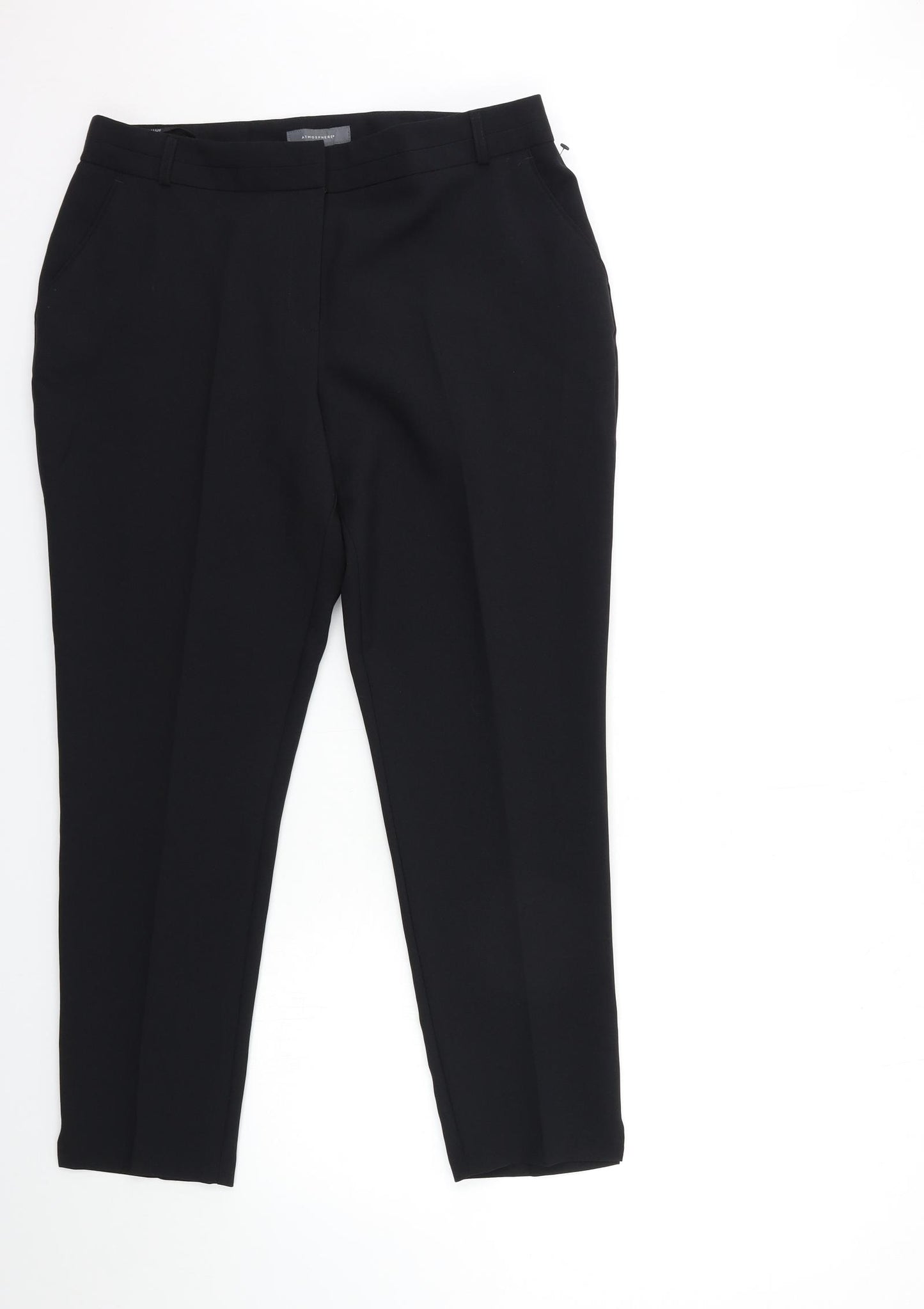 Atmosphere Womens Black   Trousers  Size 14 L27 in