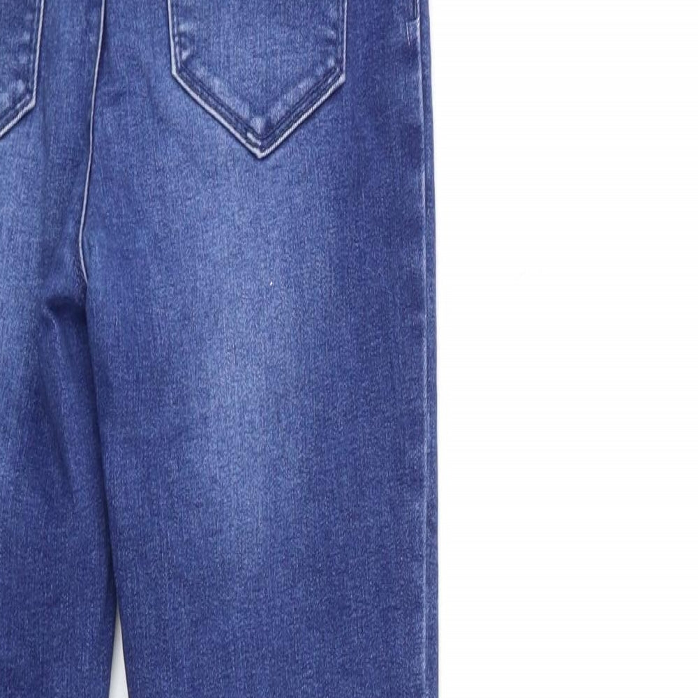 Candy Girls Blue  Denim Skinny Jeans Size 12 Years