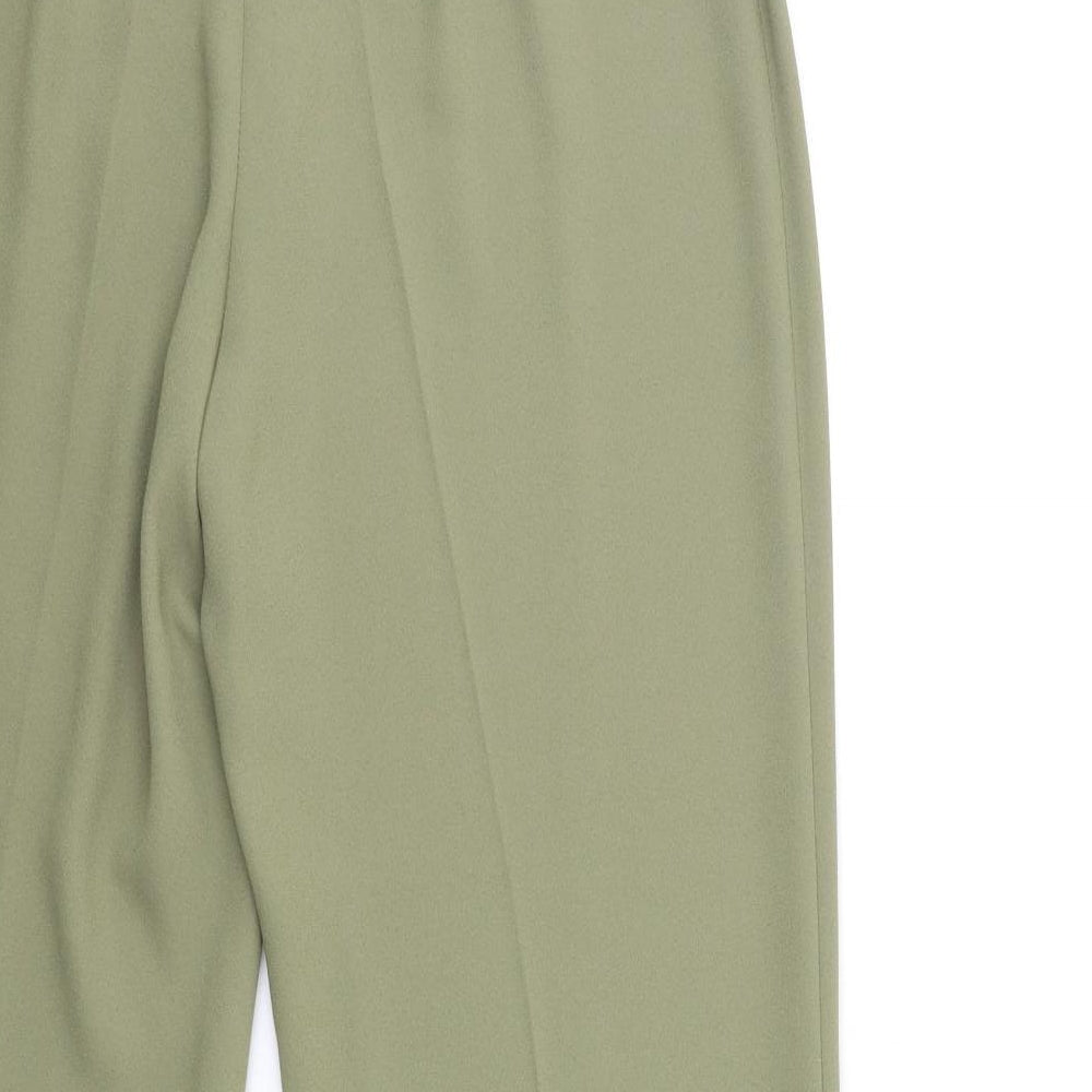 Wallis Womens Green   Trousers  Size 12 L31 in