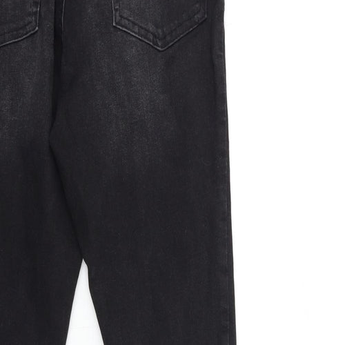 Denim & Co. Womens Black  Denim Skinny Jeans Size 12 L28 in