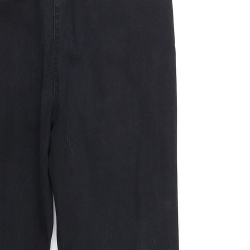George Womens Black   Trousers  Size 12 L26 in