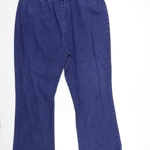 Union blues Womens Blue  Denim Bootcut Jeans Size 40 in L30 in