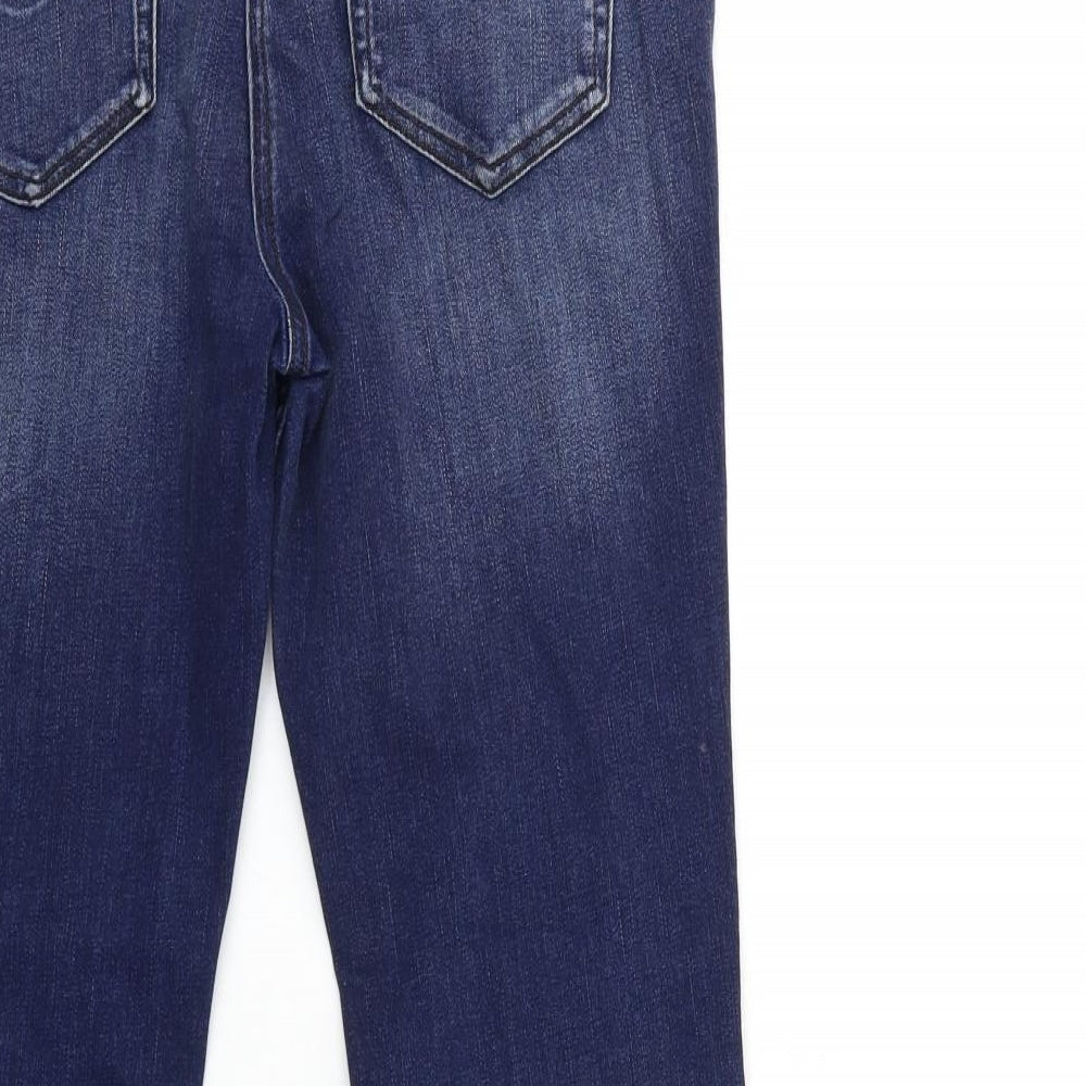NEXT Womens Blue  Denim Flared Jeans Size 12 L31 in