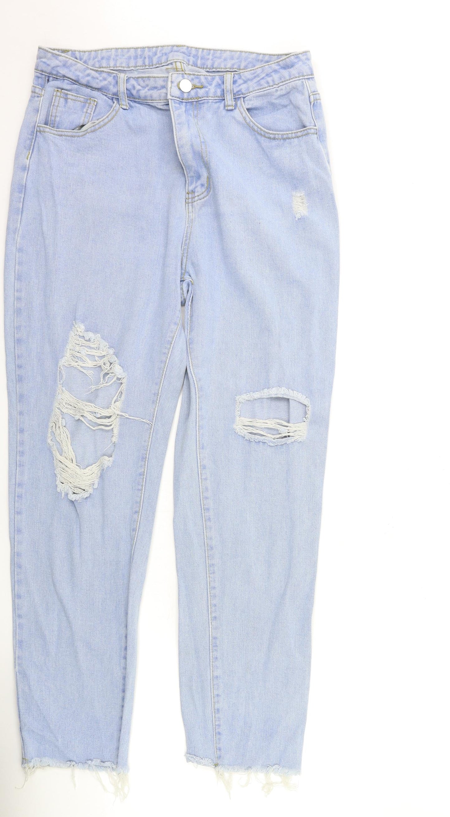 SheIn Womens Blue  Denim Skinny Jeans Size L L28 in