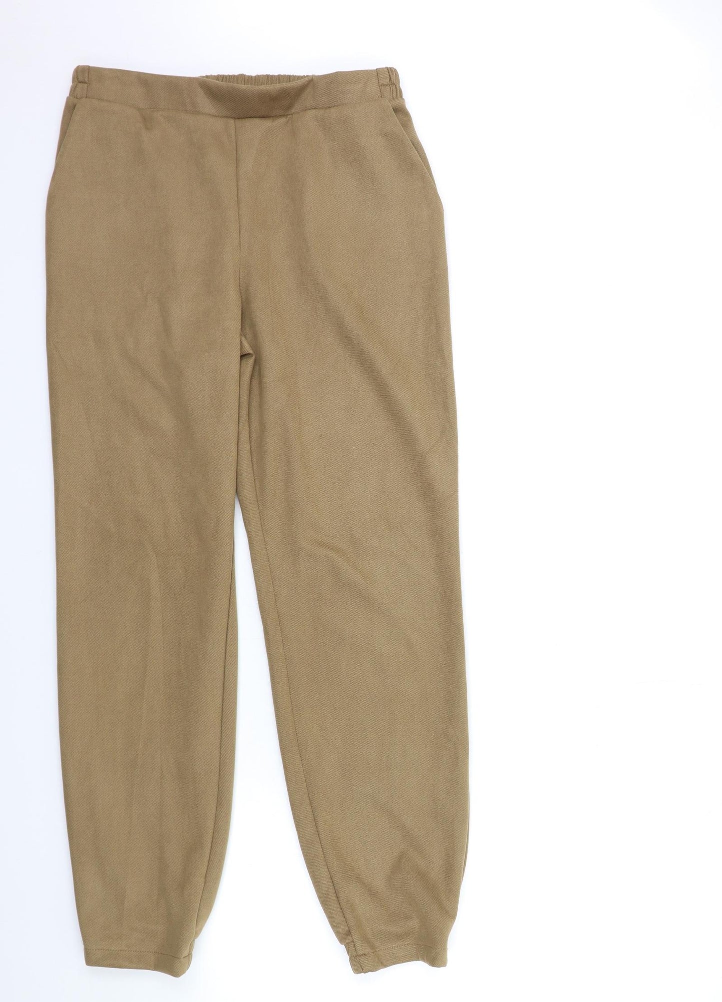Primark Womens Brown   Trousers  Size 12 L29 in