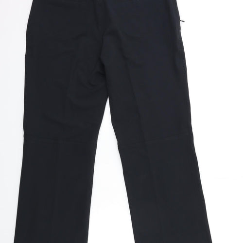 EASTERN MOUNTAIN SPORTS Womens Black   Trousers  Size 12 L30 in