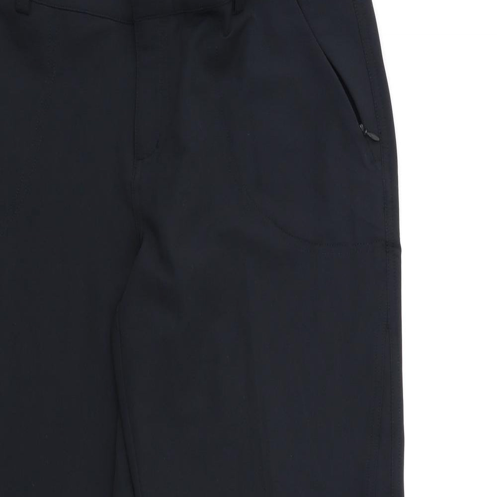 EASTERN MOUNTAIN SPORTS Womens Black   Trousers  Size 12 L30 in