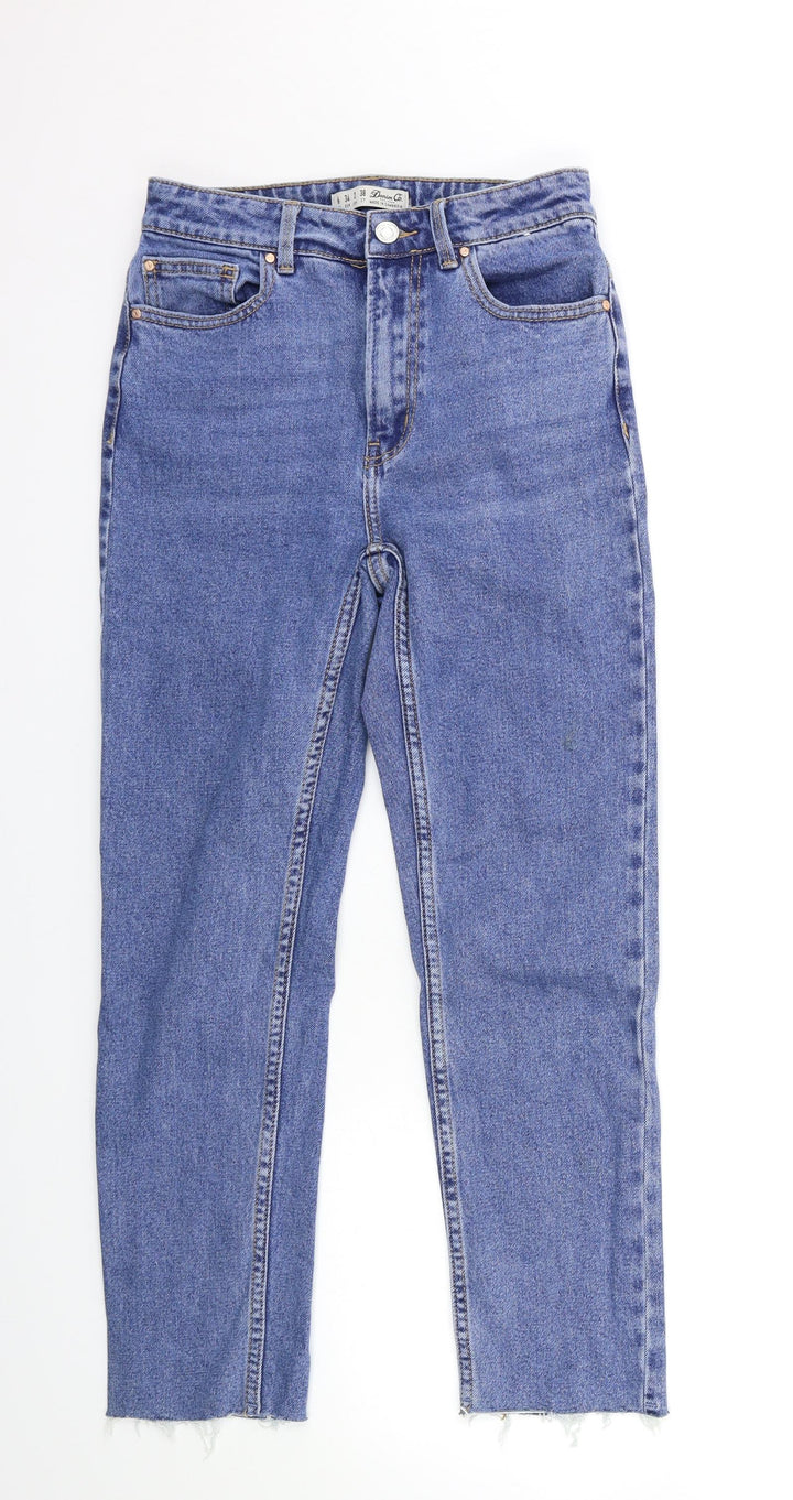 Denim & Co. Womens Blue  Denim Skinny Jeans Size 6 L25 in