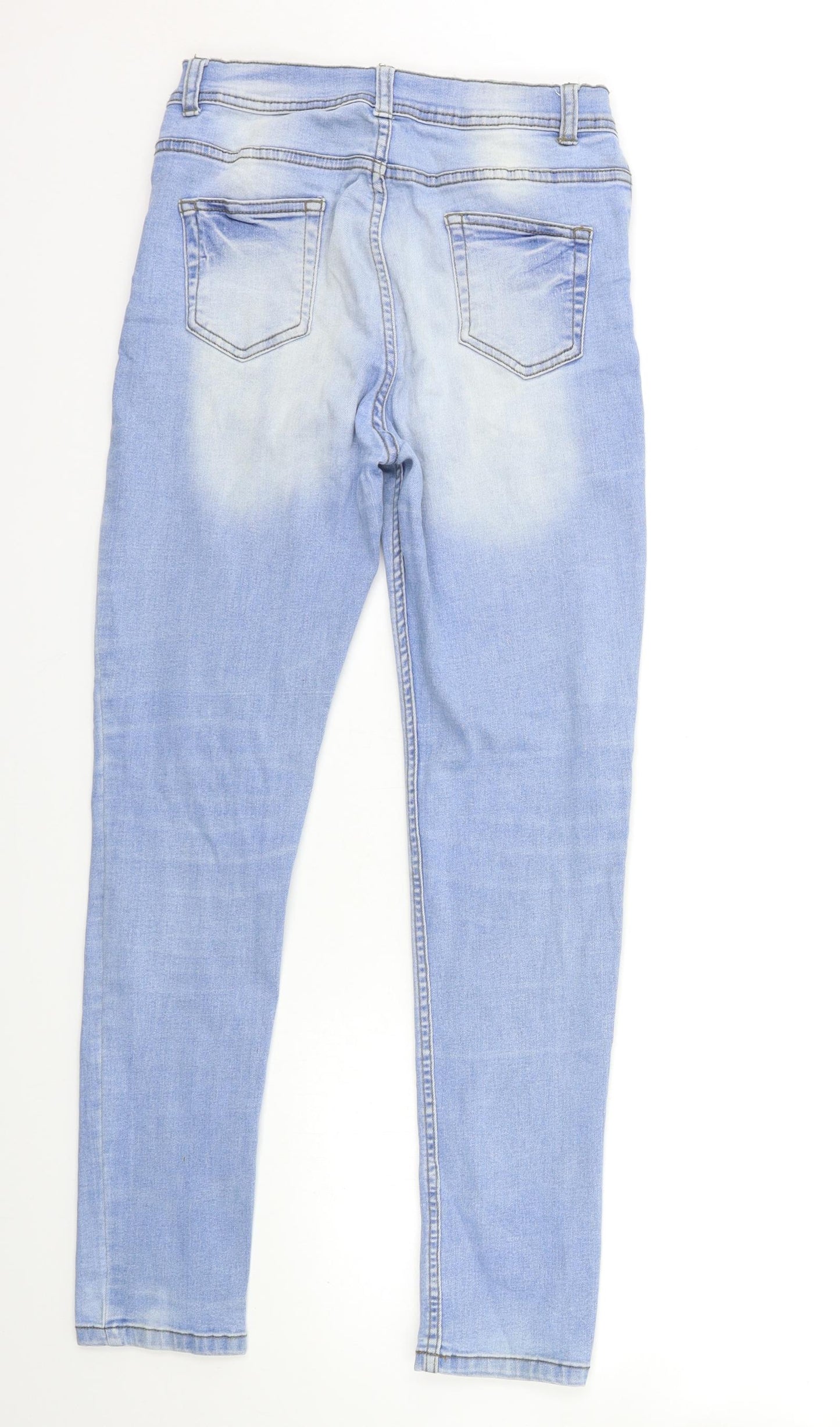 Denim & Co. Girls Blue  Denim Skinny Jeans Size 12-13 Years