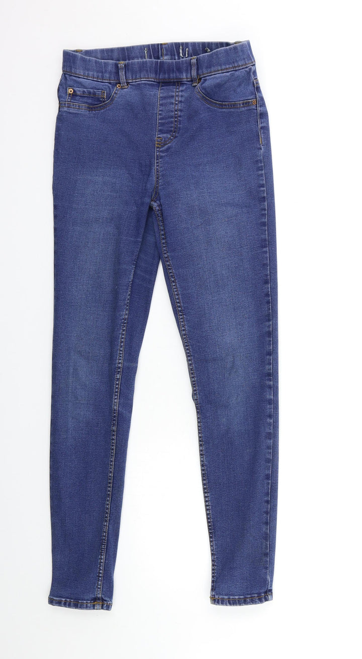 Preworn Womens Blue  Denim Jegging Jeans Size 26 in L28 in